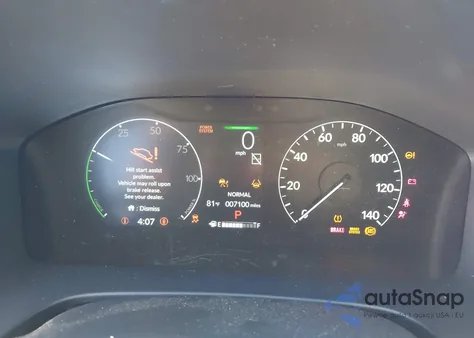 2025 Honda Cr-V Hybrid Sport z USA, uszkodzony, nr VIN 7FARS5H53SE013963